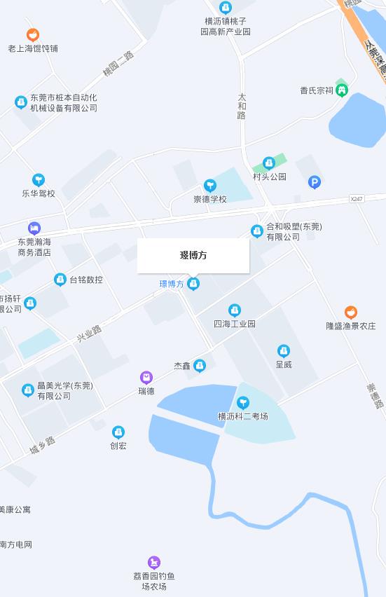 东莞璟博方地图位置